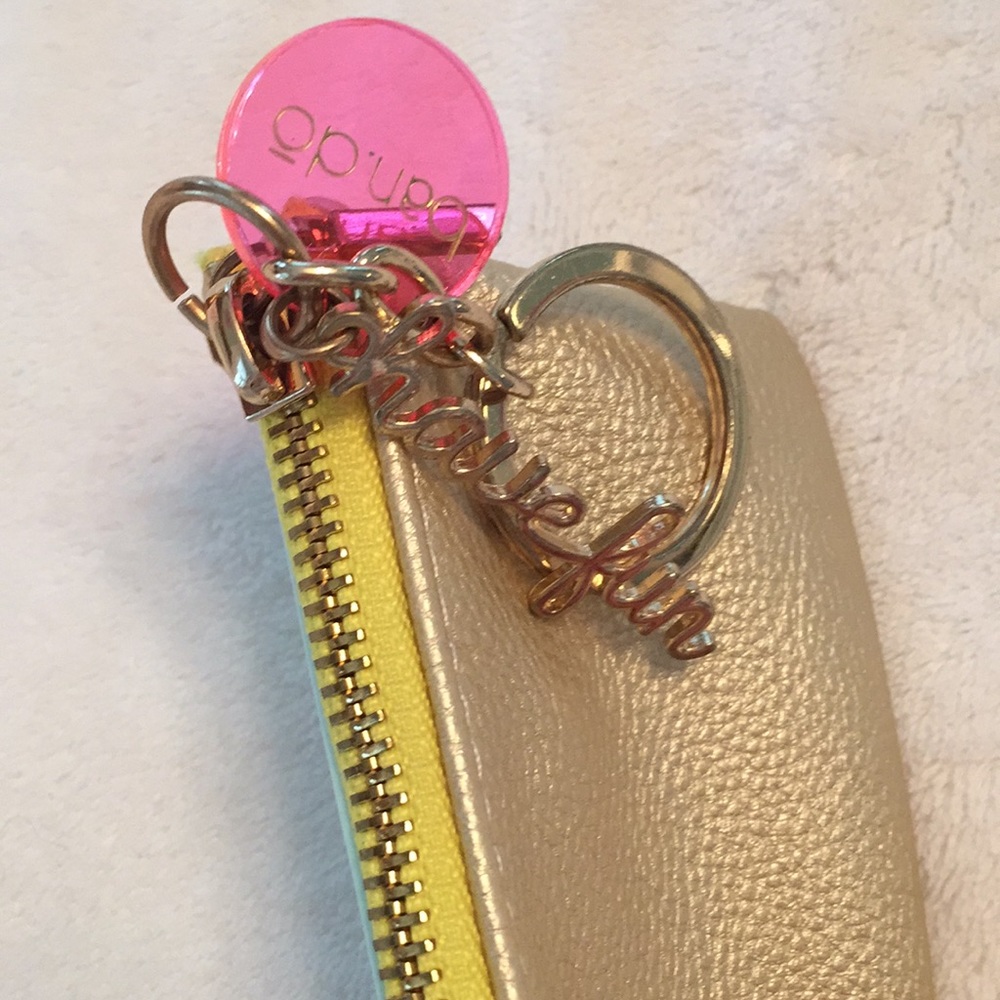 Ban.do zippered coin purse and key chain - Picture 4 of 5